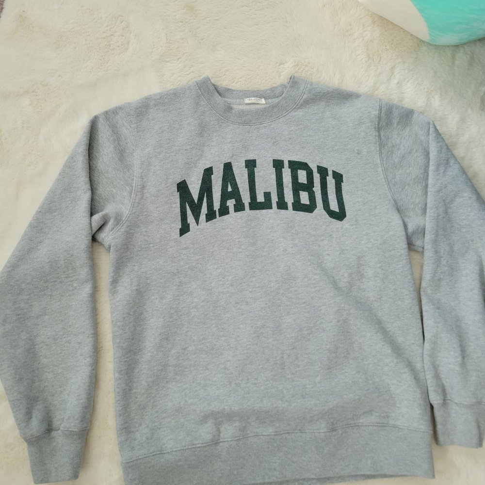 brandy melville grey crewneck